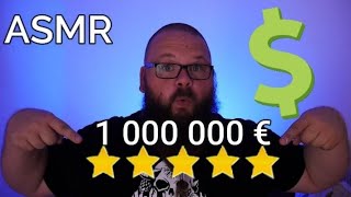 ASMR RP BANQUIER 💲 TU AS GAGNE 1 000 000 € 💲asmr ASMR asmrfr relaxation [upl. by Llovera714]