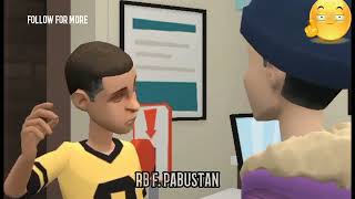 FLIPTOP BATTLE 24 TAGALOG ANIMATEDArbeeAnimation [upl. by Eikcin]