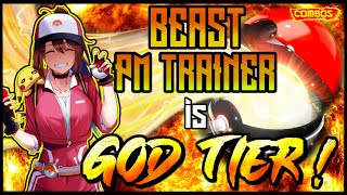 BEAST POKEMON TRAINER is GOD TIER  1 Pokemon trainer Combos amp Highlights  Smash Ultimate [upl. by Cerveny596]