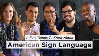 A Few Things to Know About American Sign Language  NPR [upl. by Warthman633]