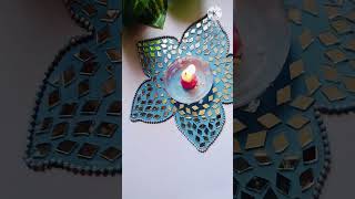 Meesho telight candal making at home 😮😮🔥 trending diy craft viralshort indianfestival diwali [upl. by Alyek]