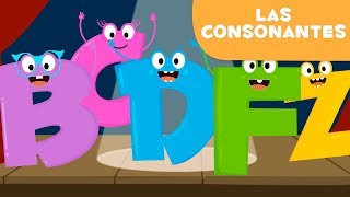 Mis primeras letras  Las consonantes para niños [upl. by Francene314]