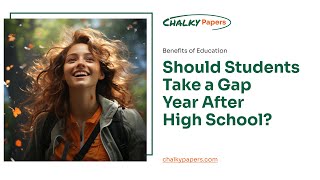 Should Students Take a Gap Year After High School  Essay Example [upl. by Adnirol508]