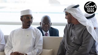 UAE President holds bilateral talks with transitional President of Chad [upl. by Samaj]