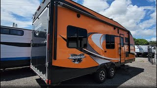 2017 Livin Lite QUICKSILVER 85X24 travel trailer toy hauler  SOLD [upl. by Allard]