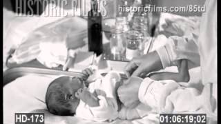 OBSTETRICS BABY CARE INSTRUCTIONAL FILM 1930S [upl. by Bounds]