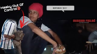 Full Fun In Birthday ll Hasky Out Of Control Shan beebaboysvlog [upl. by Apollo311]