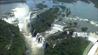 Iguazu Wasserfälle Heli Tour  Foz do Iguacu  Iguazu Falls Brazil [upl. by Carola896]