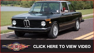 1976 BMW 2002 SOLD [upl. by Kcirded]