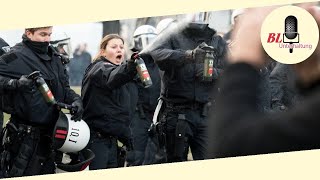 Polizei beendet KurdenDemo in Köln [upl. by Ralleigh]