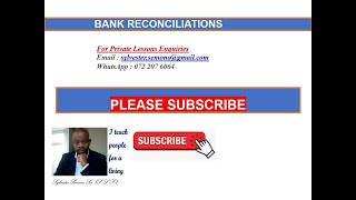 Bank Reconciliation Statement FACE to FACE23 October 2024 [upl. by Nawat]