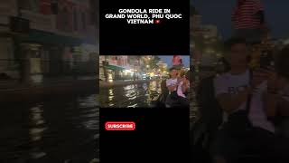 Such a beautiful night to ride the Gondol in Grand World phuquocisland grandworldphúquốc [upl. by Ulyram]