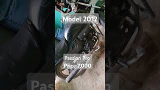 Bike sale passion project 2012 model price 7000 shorts viralvideo [upl. by Ecertap244]