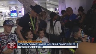 County commissioners honoring Connor Fields [upl. by Rosalba]