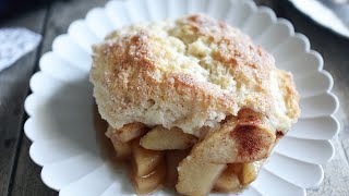 Classic Apple Cobbler Recipe [upl. by Niryt643]