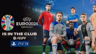 EA FC UEFA EURO 2024 PS3 [upl. by Aneerb]