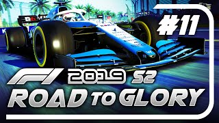 NEARMISS RACE ENDING CRASH SWIPES ACROSS US  F1 2019 Road to Glory Career  S2 Part 11 [upl. by Ardis]