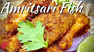 How To Make Amritsari Fish Fry  Fish Amritsari  अमृत्सरी फ़िश Recipe by withLEEDA फ़िश फ़्राई [upl. by Oeak]