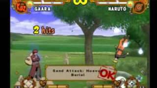 NUN5 Gaara moveset [upl. by Onyx]