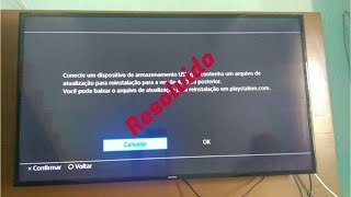 Como resolver erro de inicialização do PS4 [upl. by Aicilihp555]