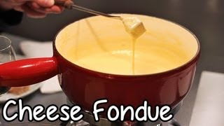 CHEESE FONDUE Authentic Family Recipe How Swiss People Make it [upl. by Akiehsal]