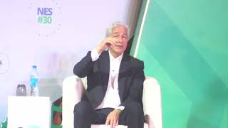 Jamie Dimon CEO JPMorgan Chase at NES 30 [upl. by Anyar]