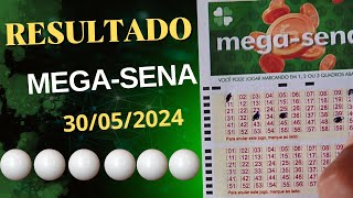 Mega Sena Concurso 2731Sorteio dia 30052024 [upl. by Davidoff866]