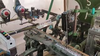 Power loom converted to rapier loom 140 rpm💯 [upl. by Onifled365]