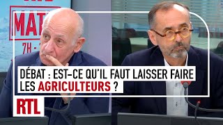 Débat  Estce quil faut laisser faire les agriculteurs [upl. by Adnilema]