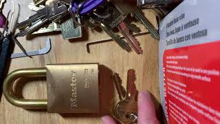 12 Master Lock “Pro Series” Picked in 20 seconds [upl. by Niatirb]