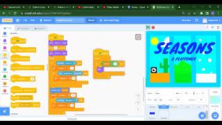 Platformer Game  How to Make a Platformer Game Full Tutorial Scratch Tutorial for beginner [upl. by Ydollem]