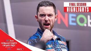 UNPLAYABLE Final Session Highlights  2024 German Darts Grand Prix [upl. by Eirojam]