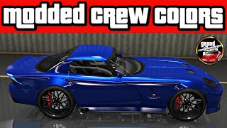 18 Crew Colors in GTA V Online [upl. by Idac985]