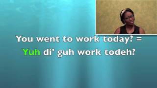 JamaicanSintingLESSON 1 Learn Basic Jamaican Patois Subject Pronouns [upl. by Ehctav]