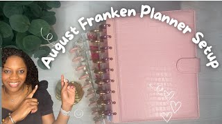 AUGUST PLANNER SETUP  THE HAPPY PLANNER CLASSIC  FRANKENPLANNER LIVE LOVE POSH  PLANNER RESET [upl. by Annaliese773]