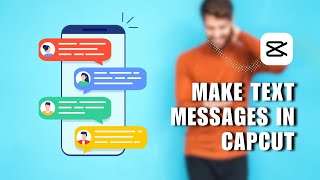 😍 INSTANT How To Make Text Messages in CapCut  English [upl. by Hedgcock542]