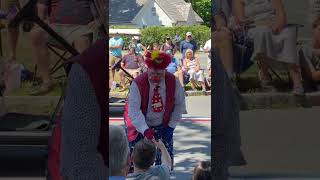 Shriner Clowns at the Hingham 4th of July Parade clown aleppo parade [upl. by Etnod208]