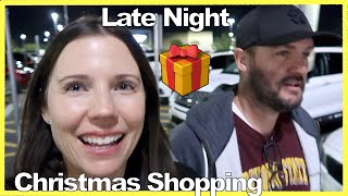 Late Night Christmas Shopping and a Crazy Football Game [upl. by Peale228]