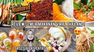 TASYI REVIEW JUJUR MAKANAN VIRAL THAILAND DESSERT DAN JAJANAN STREET FOOD MANA YG BENERAN ENAK YA [upl. by Aphra]