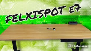 Flexispot E7 Höhenverstellbarer Schreibtisch Unboxing  Aufbau  Produktvorstellung  Hohe Qualität [upl. by Aisekal]