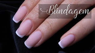 Blindagem de Unhas Naturais Passo a Passo [upl. by Heidt]