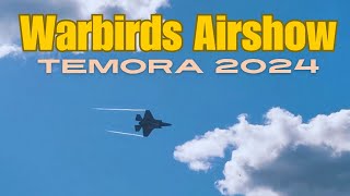 MOST AMAZING Moments from Warbirds Temora Airshow 2024 [upl. by Trefler814]