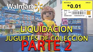 Cazando JUGUETES de COLECCIÓN  Parte 2  liquidaciones Walmart [upl. by Nesyt]