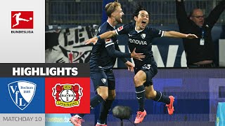 Bochum Steals A Point Late  VfL Bochum  Bayer 04 Leverkusen 11  Highlights  MD 10 – Bundesliga [upl. by Sirrot398]