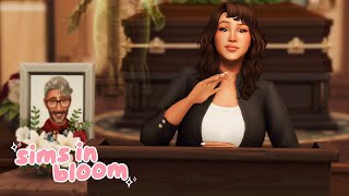 amins funeral   the sims 4  sims in bloom gen 6 part 20 [upl. by Francesca]