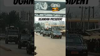 Ugandan President Convoy 🇺🇬 [upl. by Lebezej]