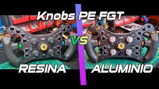 Resina VS Aluminio  Knobs PE FGT 296 pokornyiengineering [upl. by Mosnar]