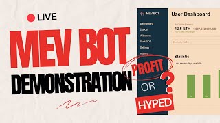 MEV BOT Live Demonstration  How MEV BOT Work Unveiling [upl. by Auqinehs687]