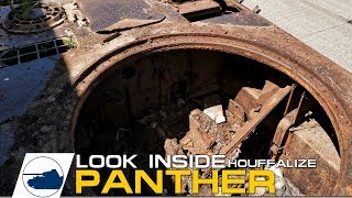 Look Inside the Houffalize Panther  Panther Restoration  Bastogne Barracks Part 1 [upl. by Engud]