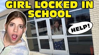 Girl Temper Tantrum Student Locks Herself Inside School During Christmas Break Original [upl. by Shannon]